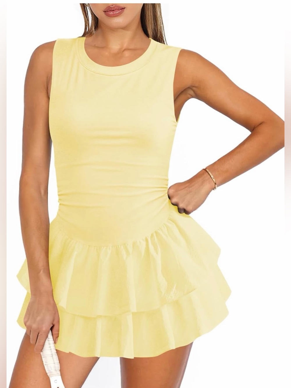 Gorgeous women’s athletic tennis dress 💛
